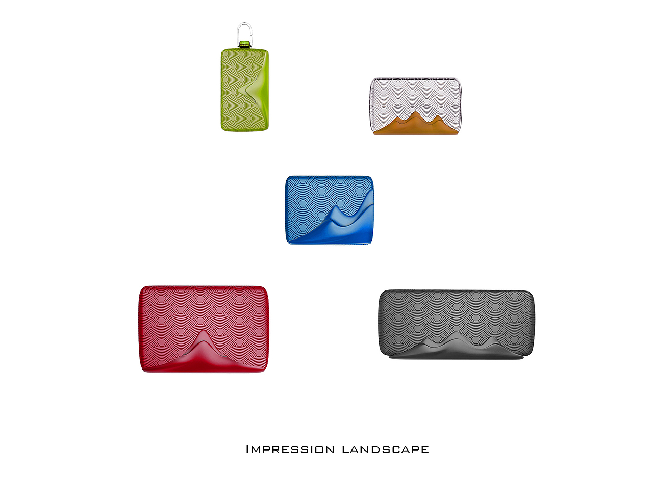 印象山水/Impression landscape(皮包套组）（图ZNjEwMzgzNjA=） - 工艺品设计 - 站酷设计师DYNK原创素材 - 站酷ZCOOL