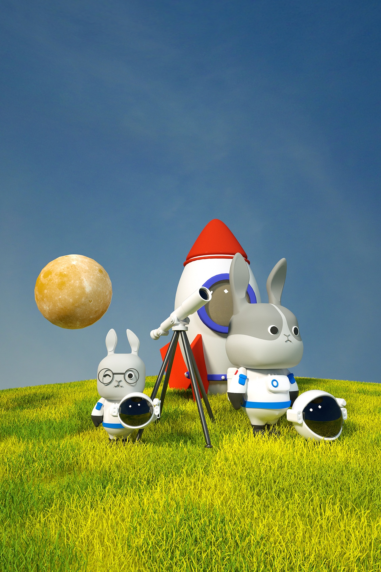 太空兔子（图ZMjcwNDQwNjA4） - 动画/影视 - 站酷设计师Sinsing原创素材 - 站酷ZCOOL