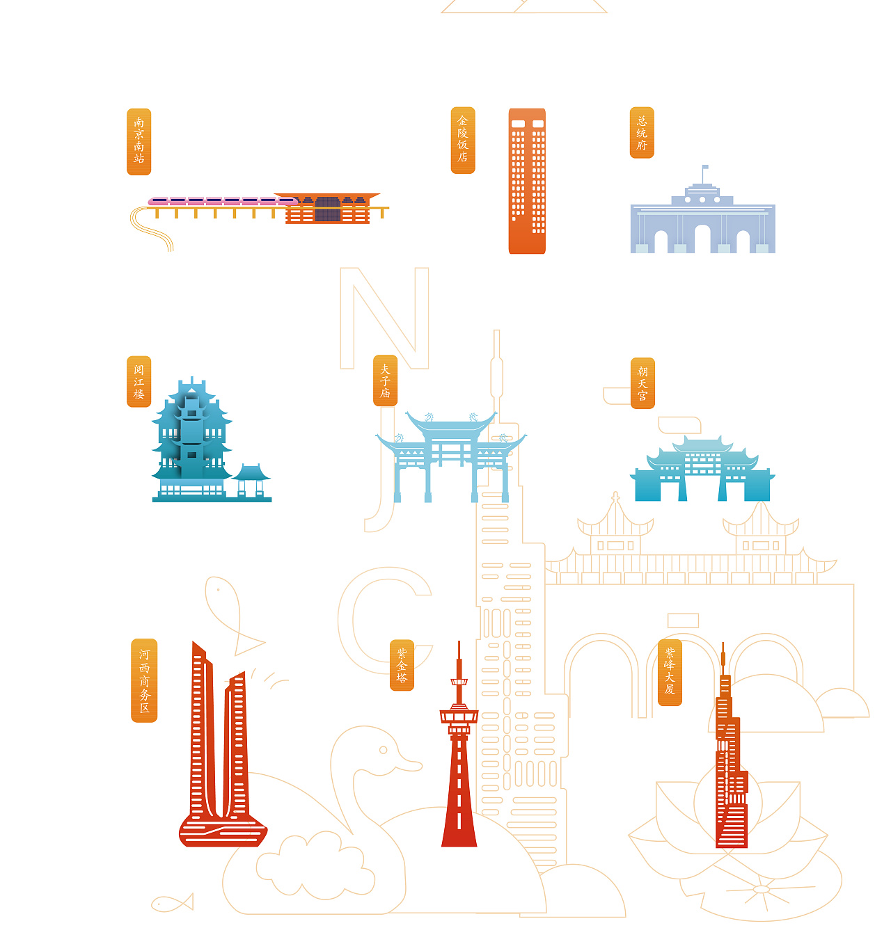 金陵记忆——城市视觉形象设计