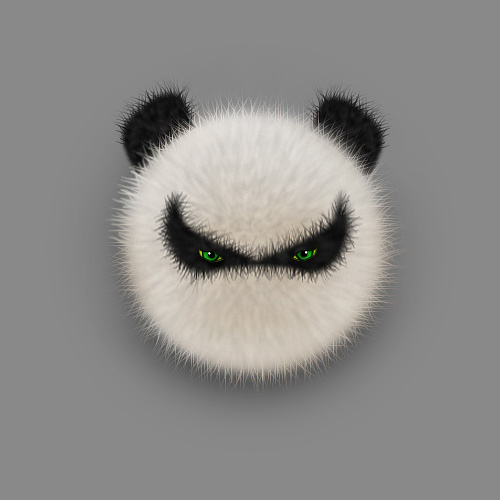 临摹熊猫icon一枚