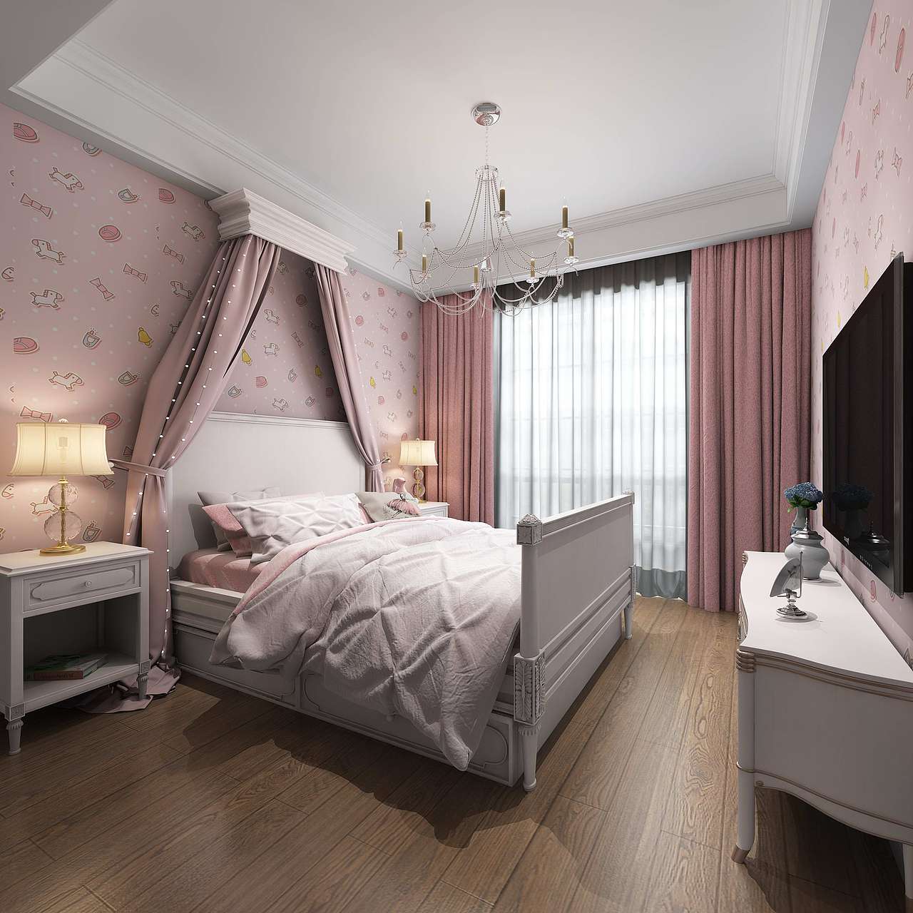 简欧风格儿童房