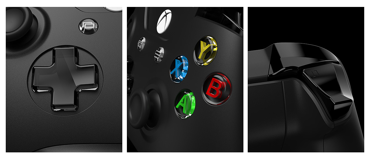 Xbox游戏手柄Keyshot渲染