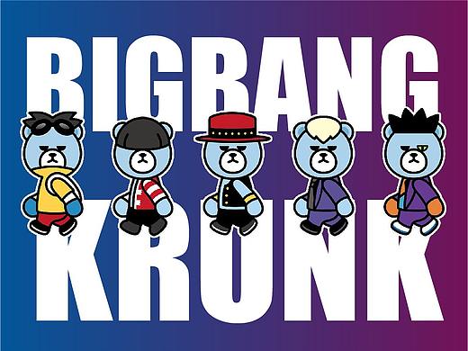BIGBANG X KRUNK潮流IP如何打造？-YG Bear品牌吉祥物/动漫角色/玩偶熊/研究报告