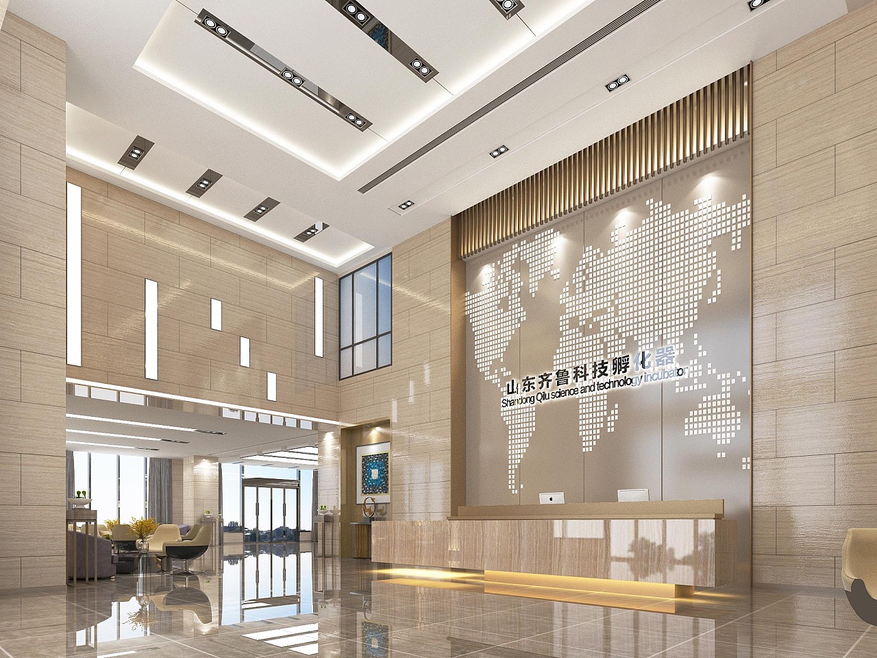 广州通巴达电气科技有限公司总部设计装饰_办公空间_上知空间设计