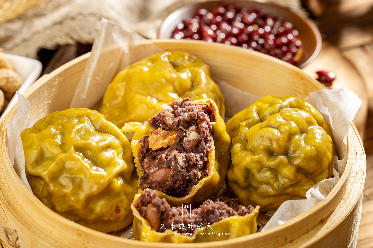 【摄影】静物|美食摄影 金瓜杂粮粘豆包（图ZMjYyMTE5Njk2） - 美食摄影 - 站酷设计师久未放晴的天原创素材 - 站酷ZCOOL