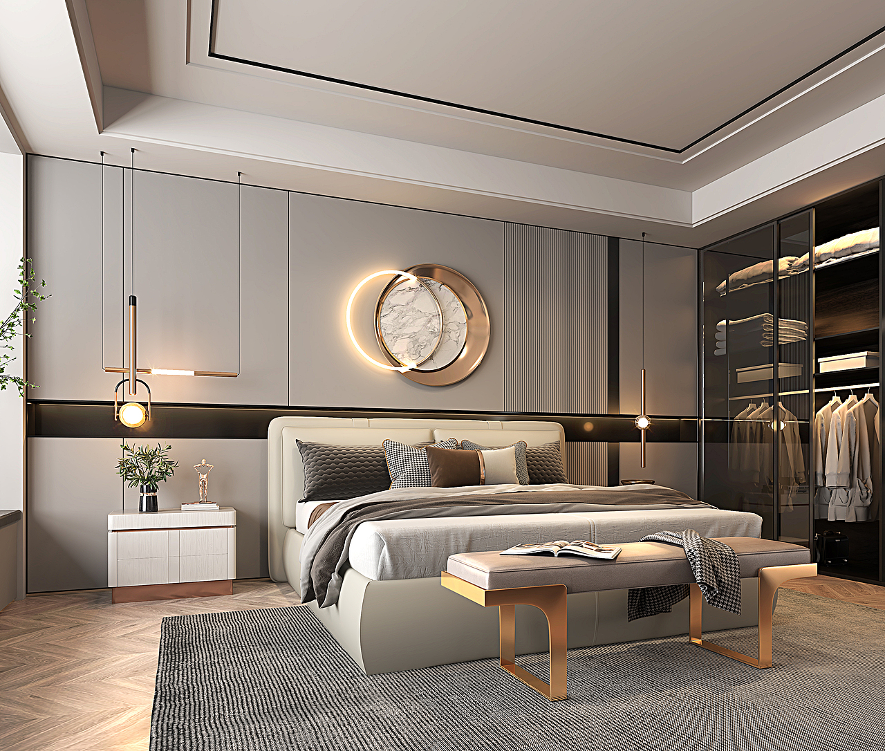 轻奢家具设计—NELLA|卧室生活空间（图ZMjkwNjk1NjA0） - 生活用品 - 站酷设计师万吨黄金原创素材 - 站酷ZCOOL