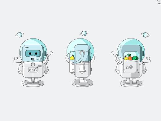 海尔宇宙IP设计及其物料延展设计