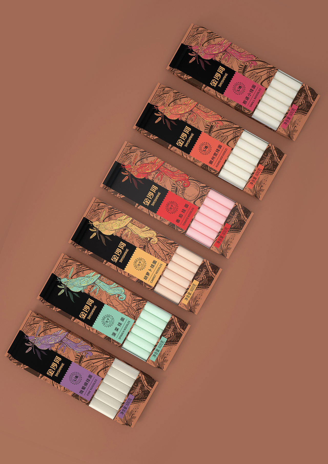 西林原创丨金沙河包装设计 定义新古典美