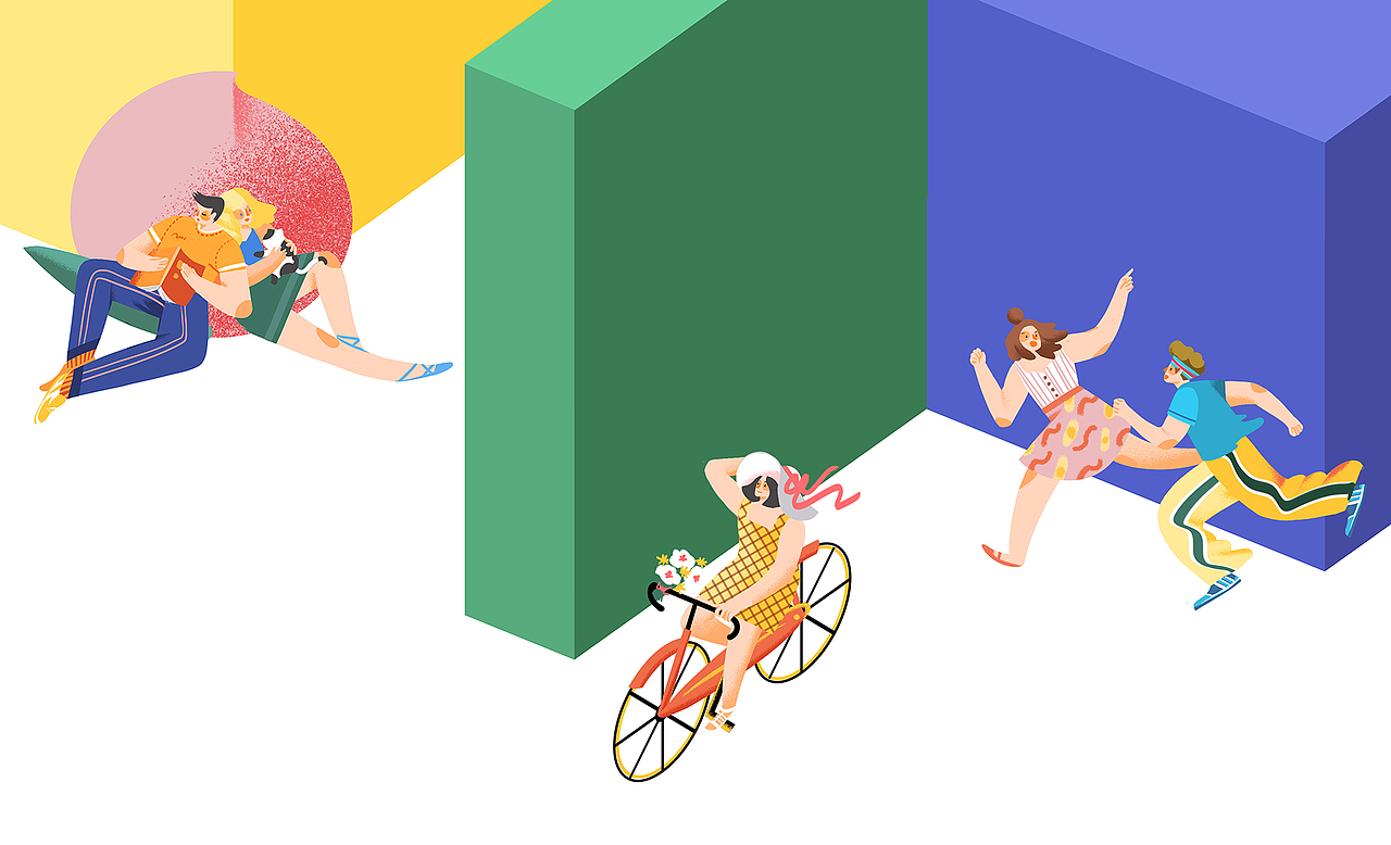 野餐（图ZMTU3NzU4MjA0） - 商业插画 - 站酷设计师Eve3L原创素材 - 站酷ZCOOL