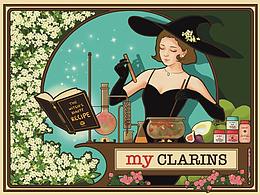 # my CLARINS 尋找天然好食肌 # 魔女的美肌食譜