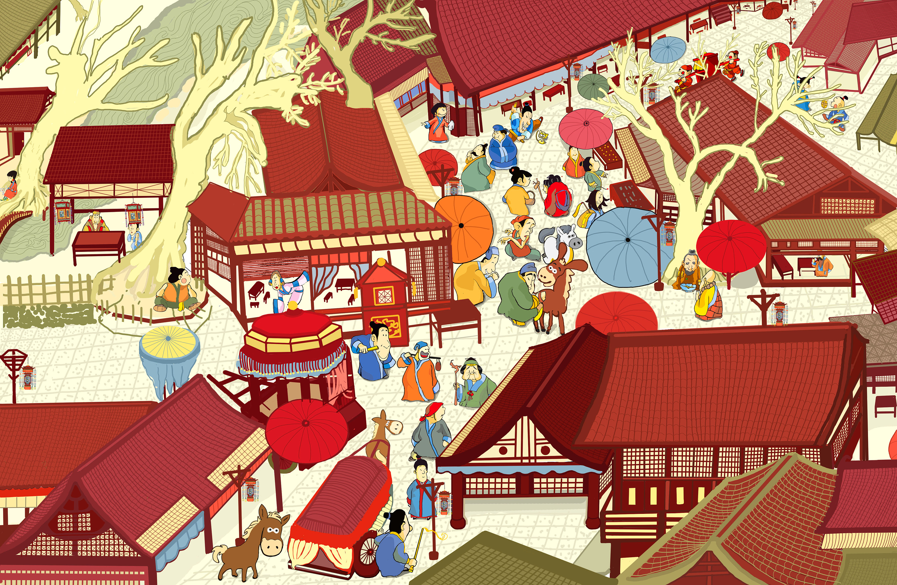 萌回清明上河园