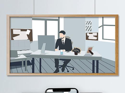 商务办公室工作（个人主页-ZNDE0NjYzODA=） - 创作习作 - 站酷设计师Hirovv原创素材 - 站酷ZCOOL