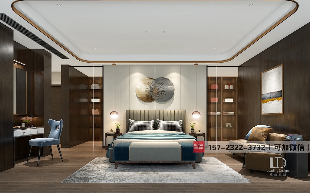 龙湖舜山府装修,联排别墅高端定制设计,兄弟装饰刘建伟