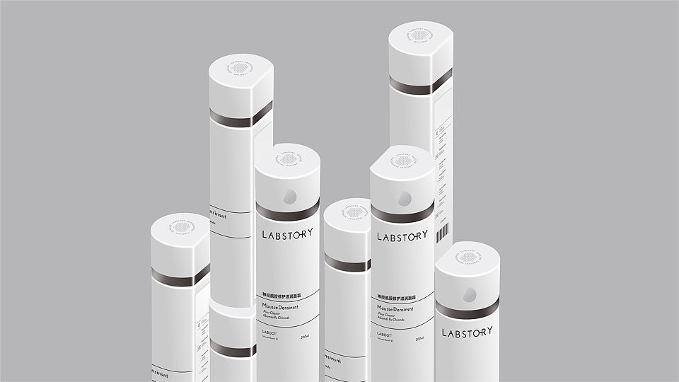 LABSTORY - 药妆品牌视觉及包装实验探索