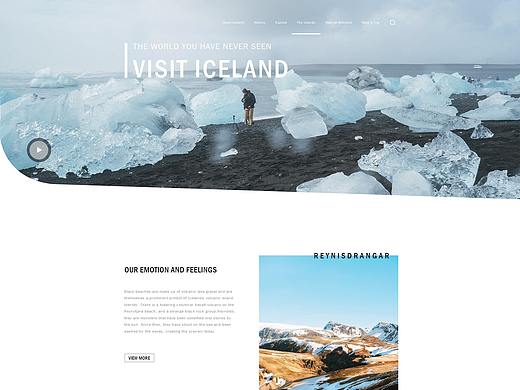 旅游网站首页小练习