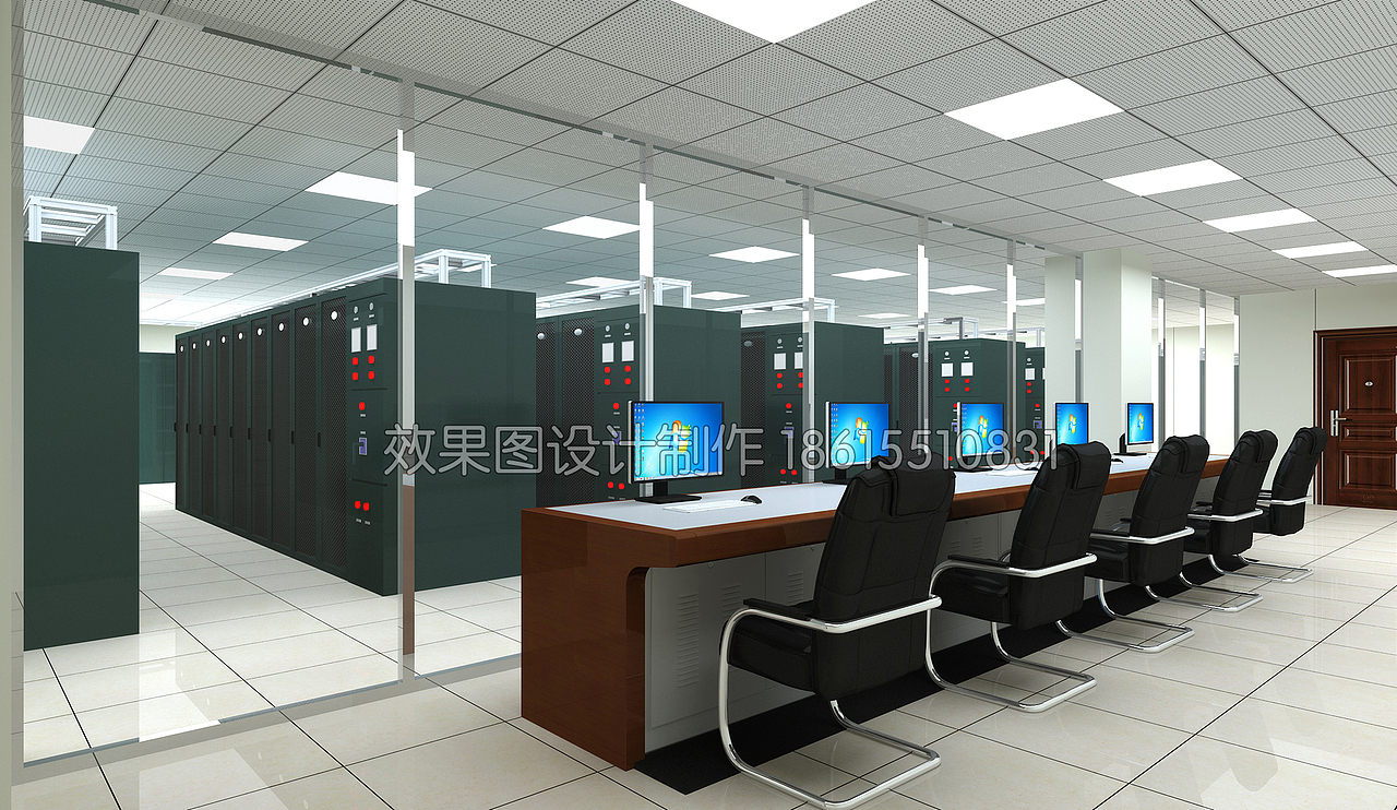 机房监控室大屏操作台会议室服务机柜（图ZMzQ0MTk3Nzg0） - 建筑/空间 - 站酷设计师若雅图像原创素材 - 站酷ZCOOL