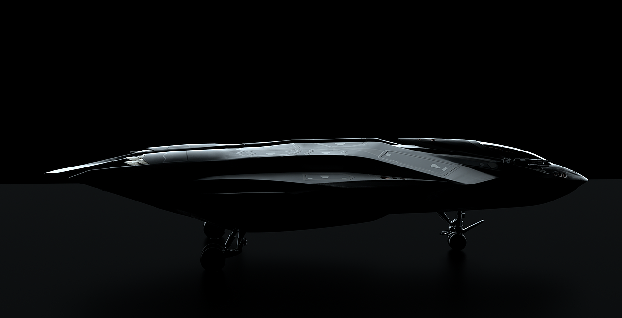 未来高科技胡狼战机