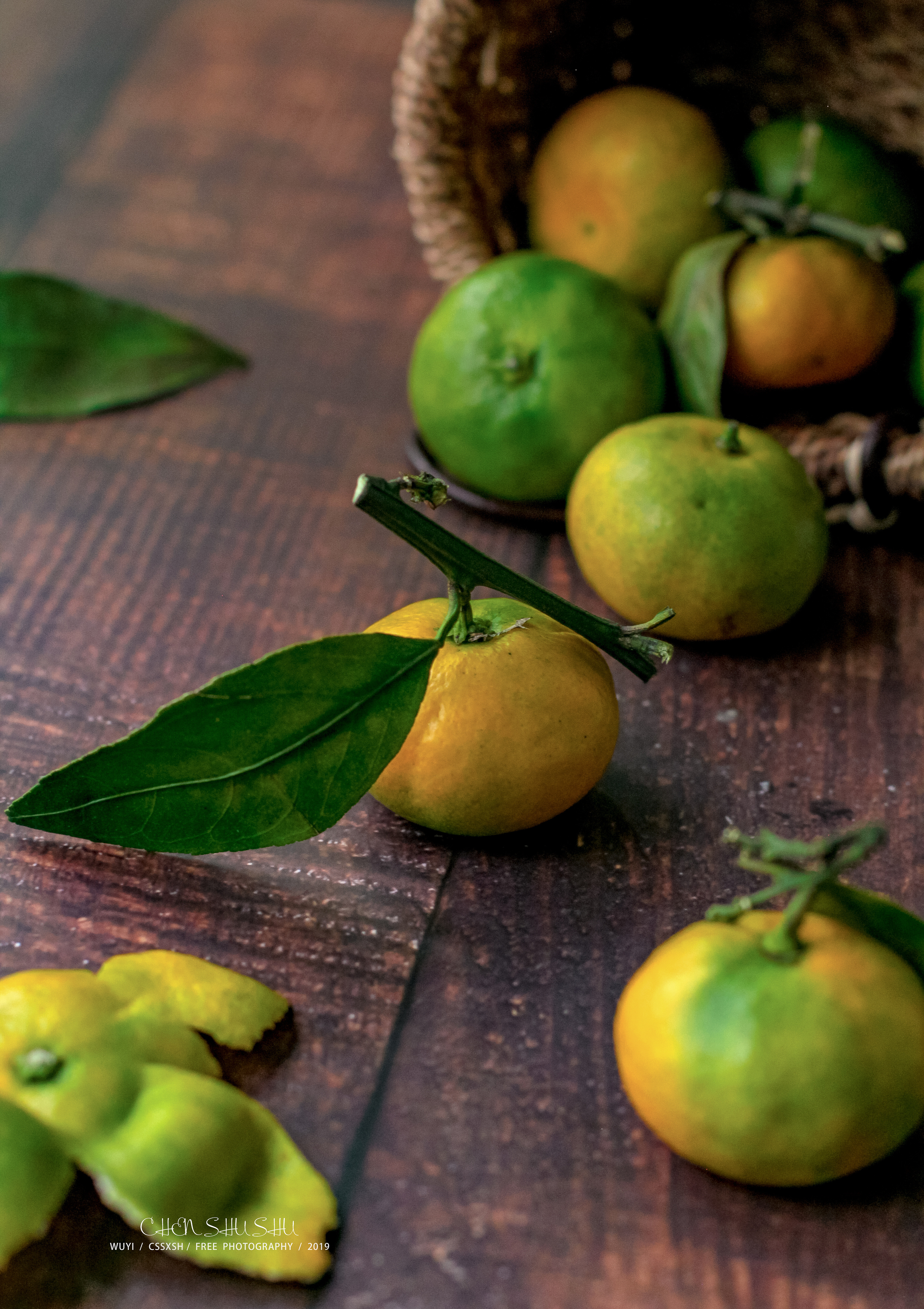 橘子成熟,是秋收的季节