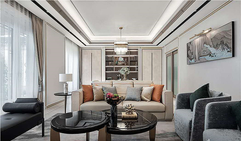 雅居乐御宾府叠拼别墅轻奢风