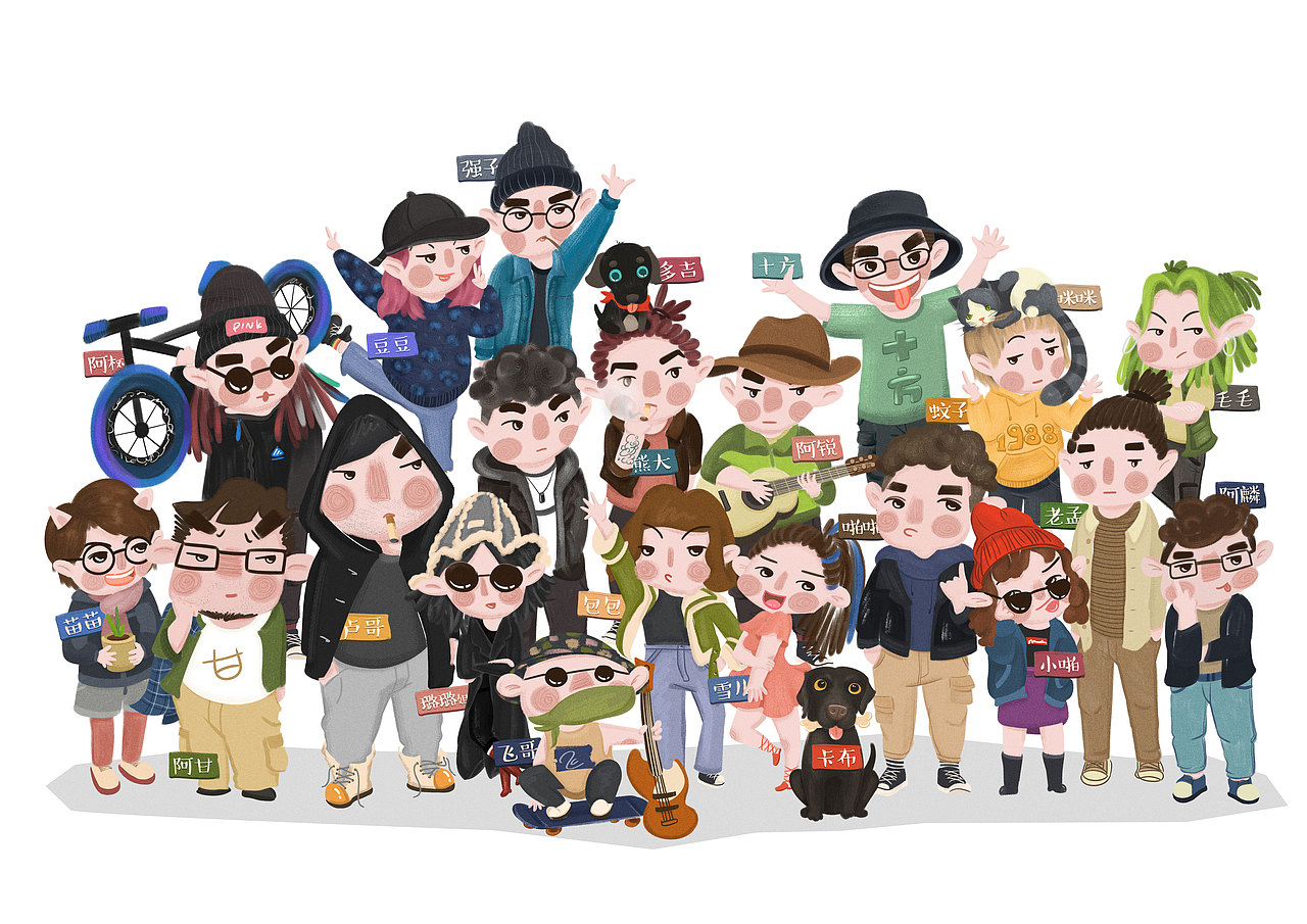 候鸟客栈-集体照练习