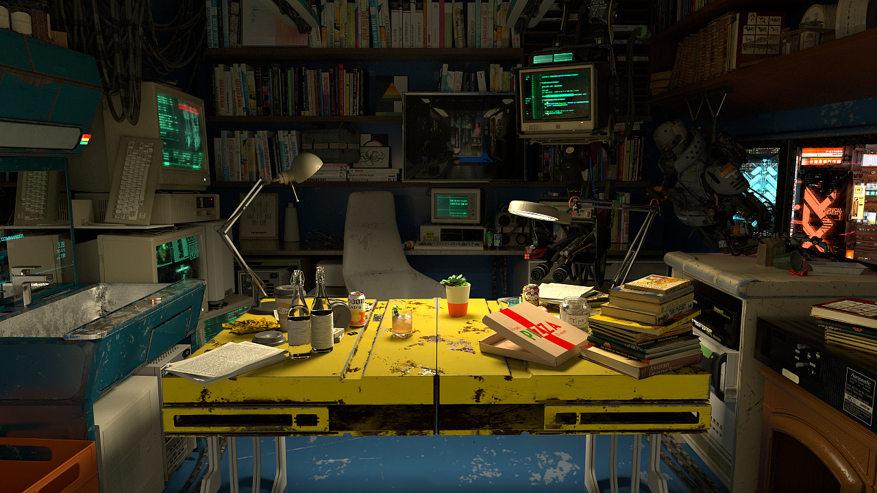 场景建模 | 未来的房间