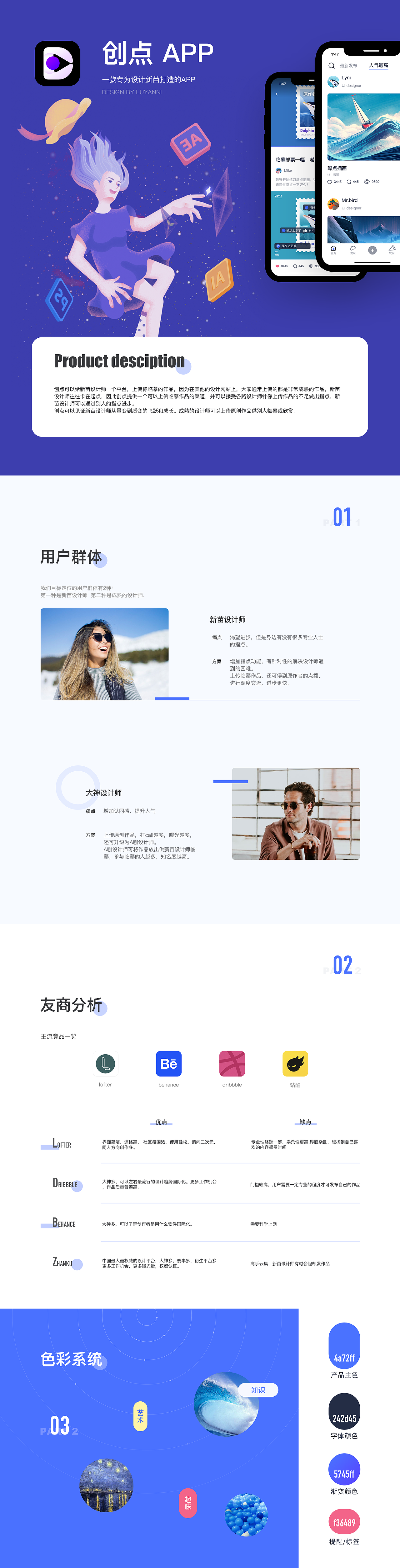 一款专为设计新苗幻想的app