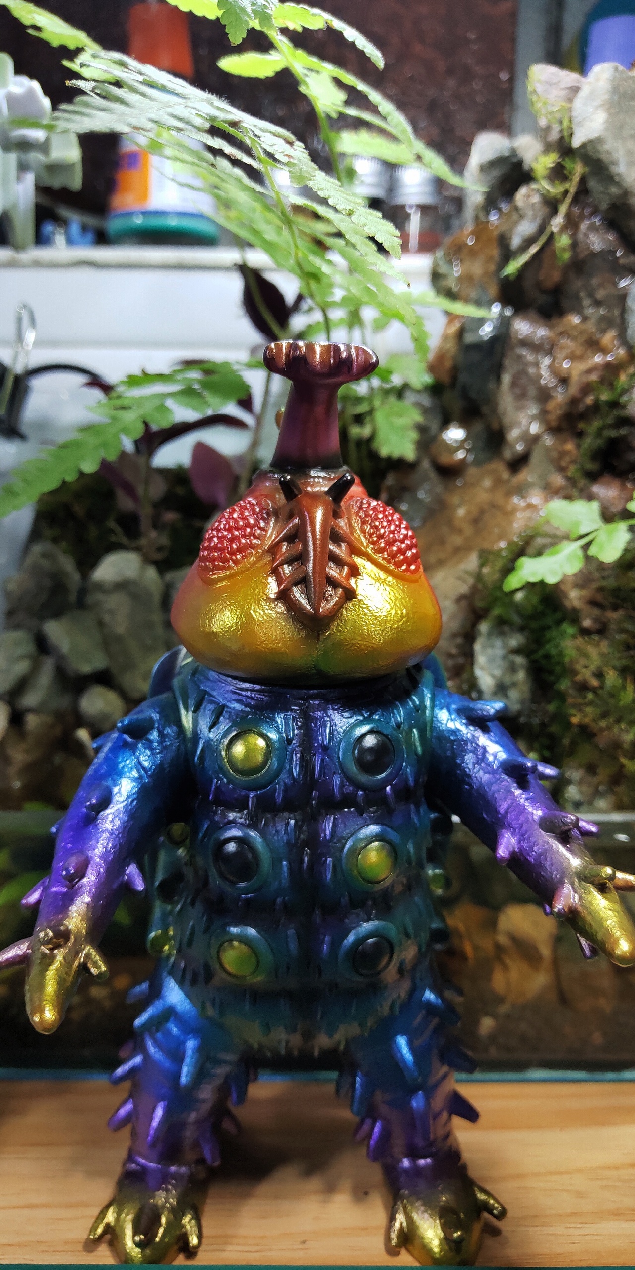 喷涂作品撒旦比特尔重涂