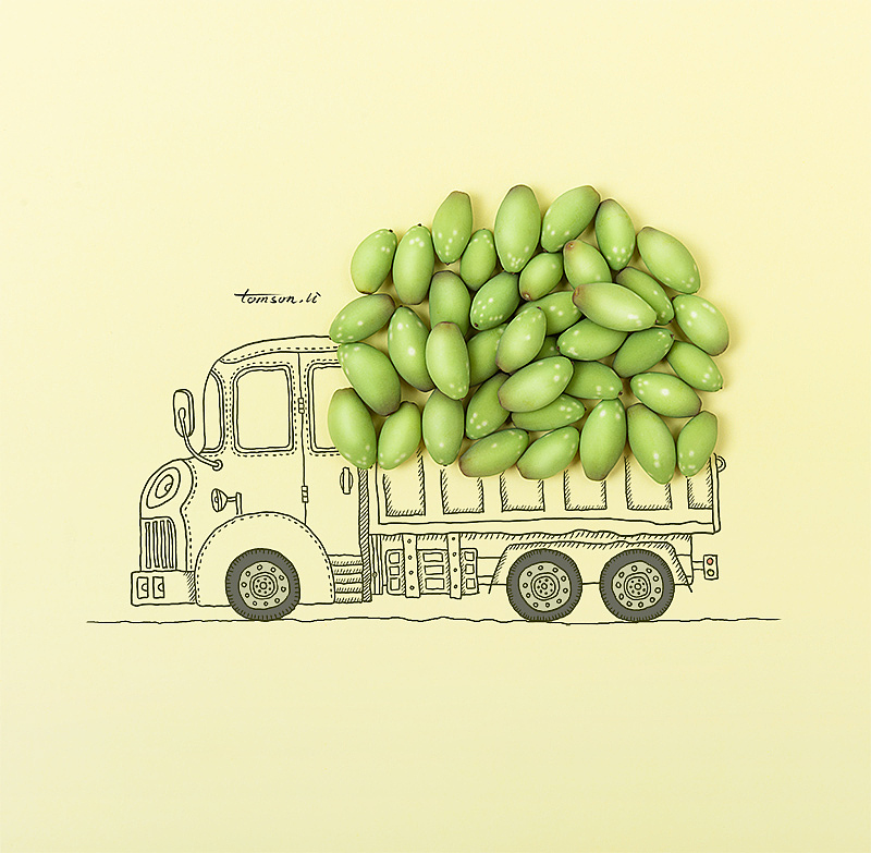 日常创意插画集04（图ZMTQxMjY2MjUy） - 商业插画 - 站酷设计师Tomson.li原创素材 - 站酷ZCOOL