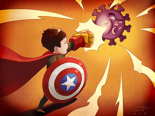 畫(huà)凱哥的兒子（個(gè)人主頁(yè)-ZNDI1NjYxNTY=） - 藝術(shù)插畫(huà) - 站酷設(shè)計(jì)師九月霜原創(chuàng)素材 - 站酷ZCOOL