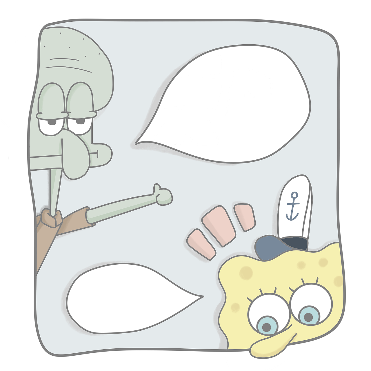 海绵宝宝对话框