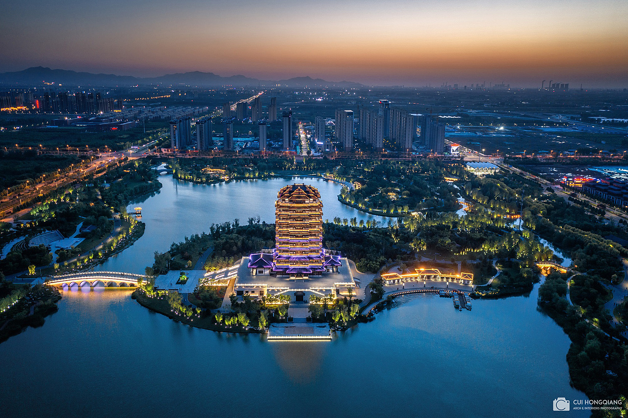 景观摄影 | 齐盛湖公园