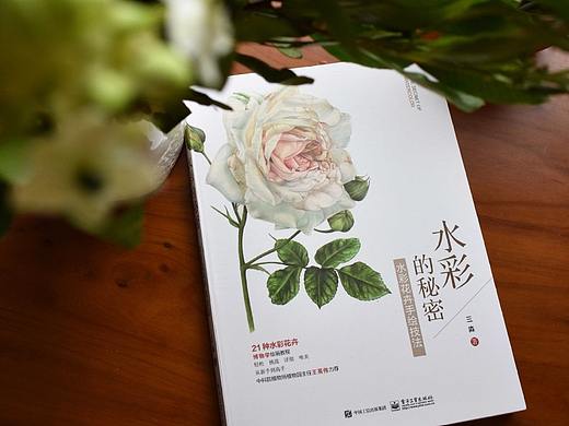 我的新书《水彩的秘密：水彩花卉手绘技法》