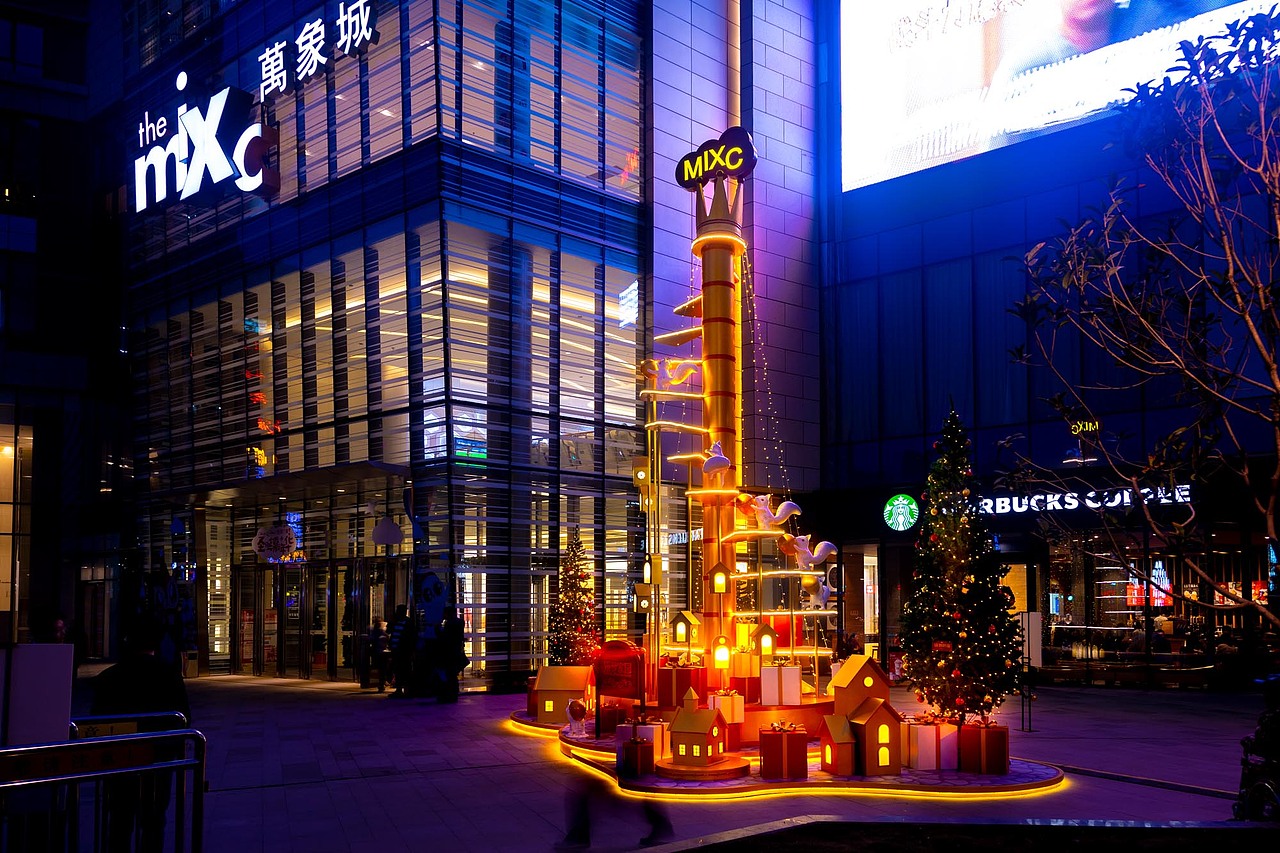 西安万象城2018圣诞美陈摄影
