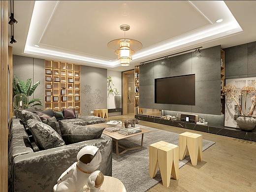 日式工業(yè)風（個人主頁-ZNTA0NDY0NDg=） - 家裝設計 - 站酷設計師顯榮裝飾設計原創(chuàng)素材 - 站酷ZCOOL