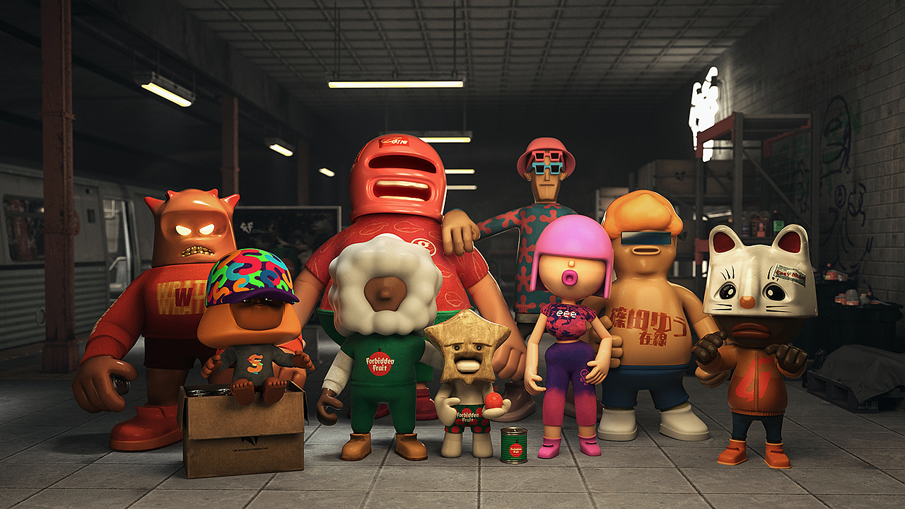 Eve's family(图ZMjY5MzU1MDg0) - 其他三维 - 站酷设计师黑tootoo原创素材 - 站酷ZCOOL
