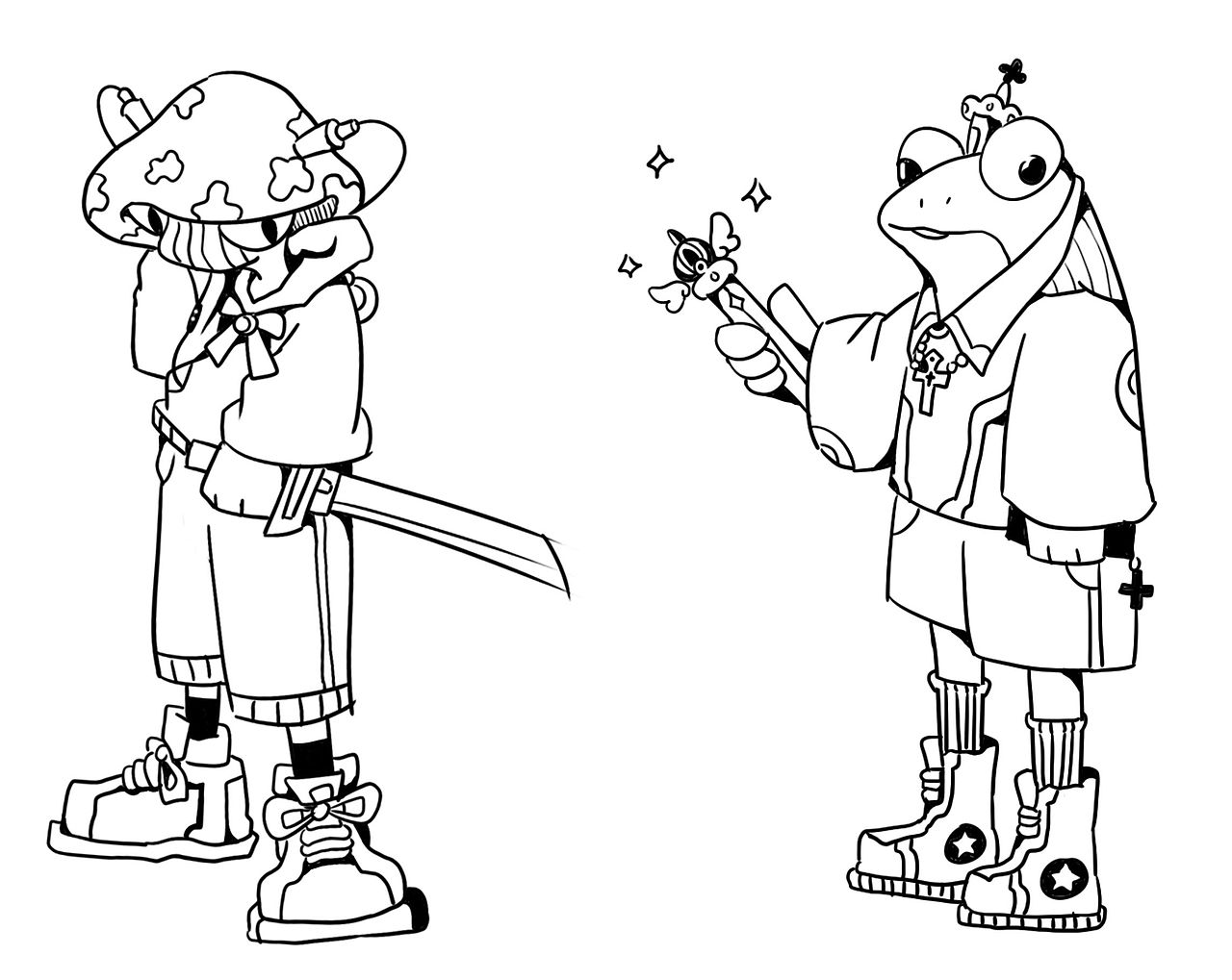 板绘练习（图ZMTQ4ODMxNDA0） - 创作习作 - 站酷设计师咕咕贤者原创素材 - 站酷ZCOOL