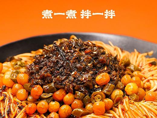 速食短视频之红油芽菜拌面