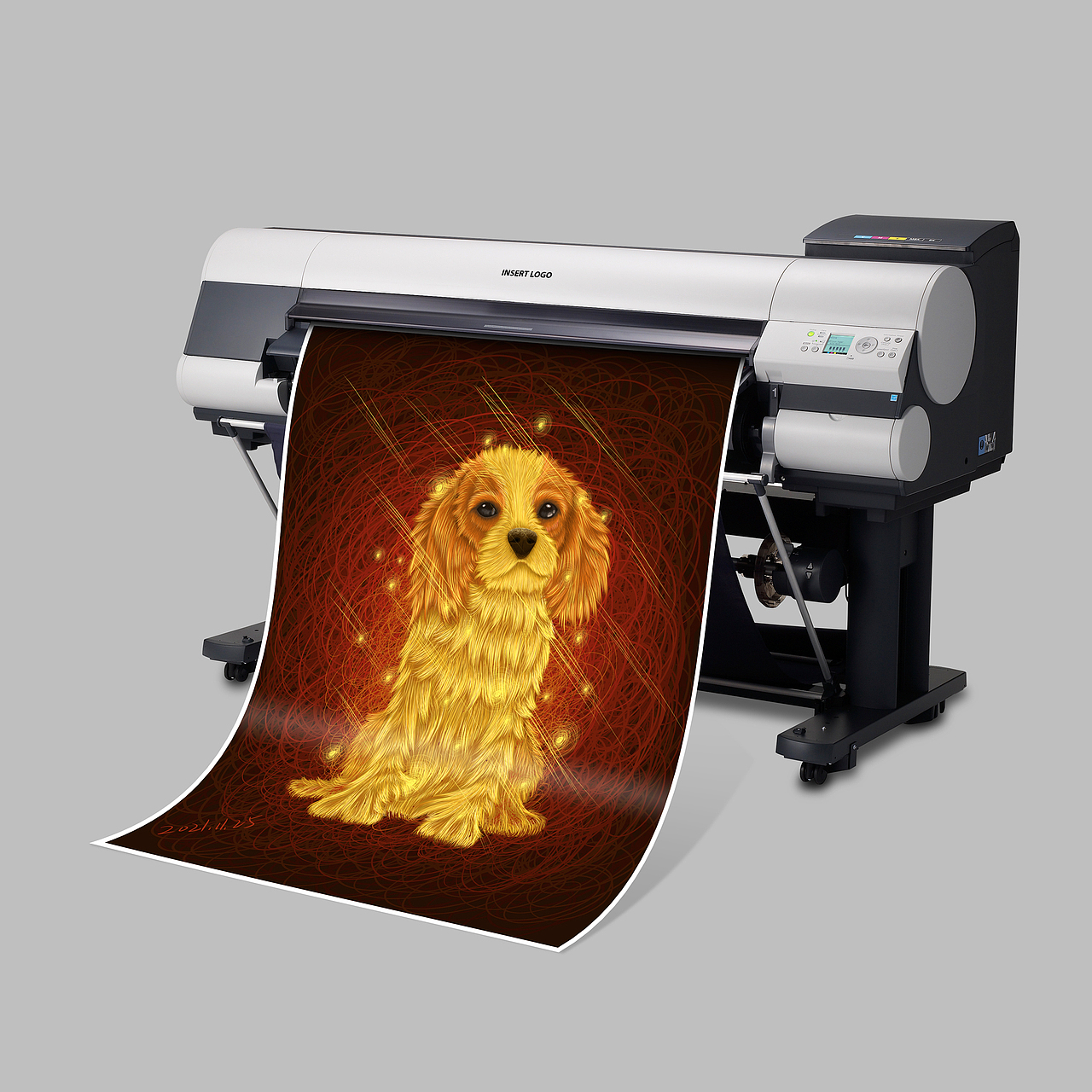 线圈插画练习《提灯夜猫》《宿命的对决》《小猎犬》