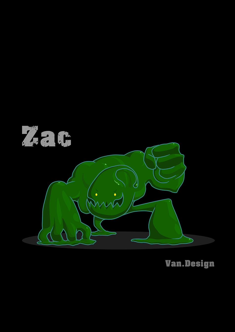 英雄联盟q版扎克