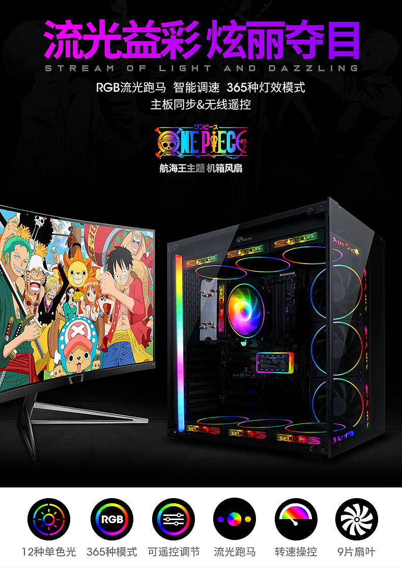 机箱风扇详情页