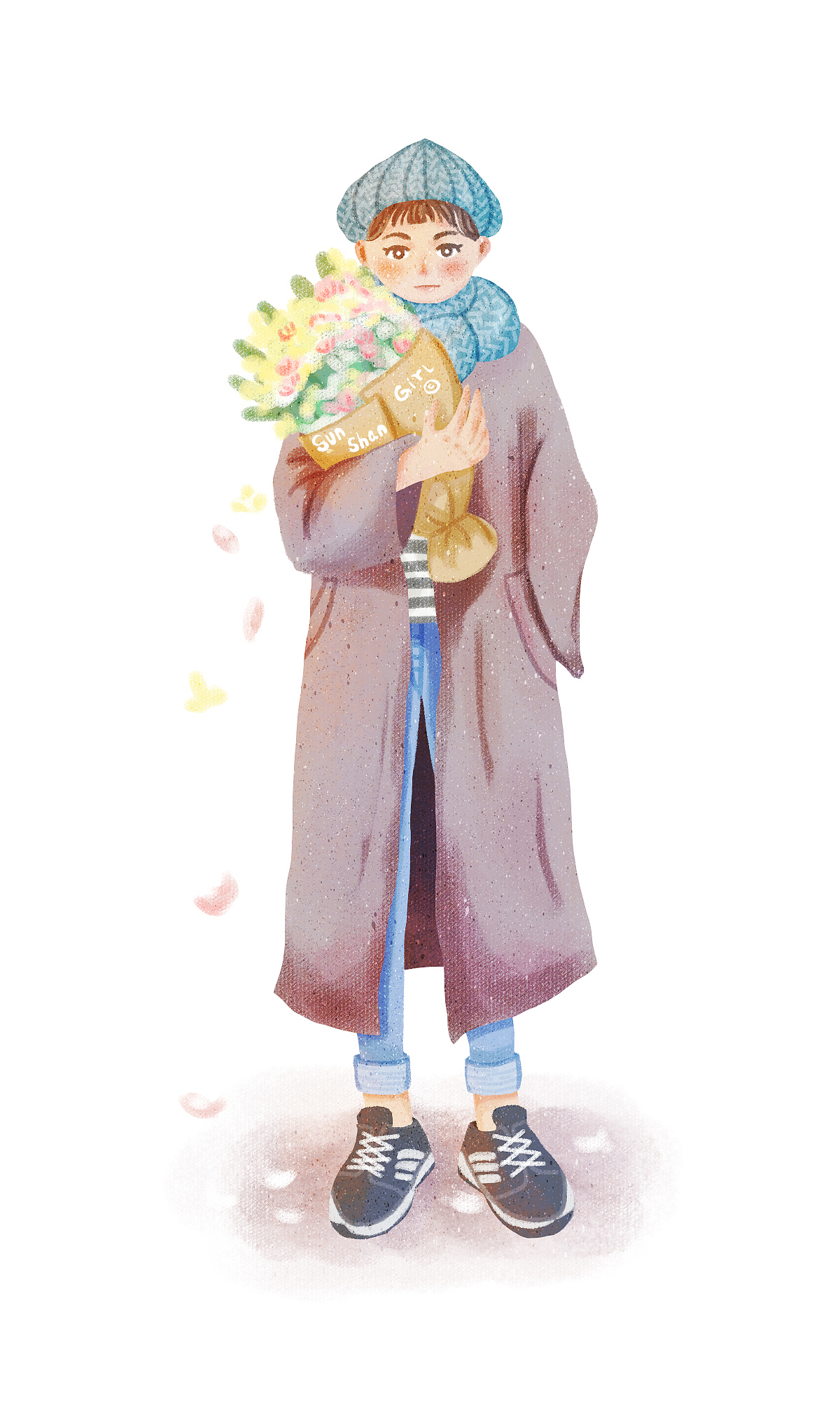 GIRLS-秋冬（图ZMTI4MzY0MzQ4） - 创作习作 - 站酷设计师Sun珊Girl原创素材 - 站酷ZCOOL