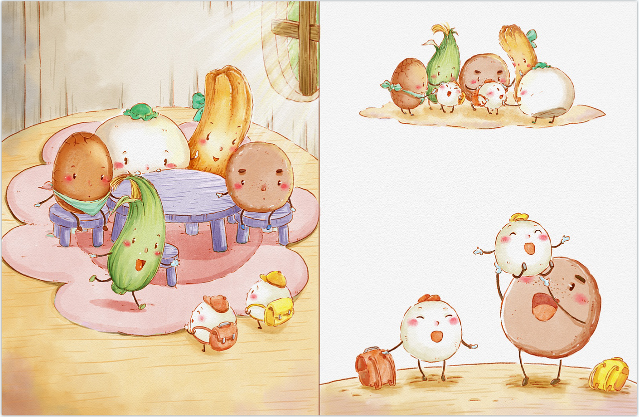 冒泡🫧,发一波杂志插图