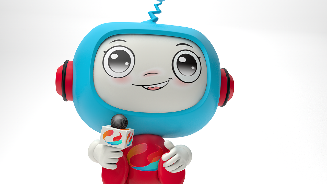 融媒体吉祥物小融|三维|动画/影视|派大星211_临摹作品-站酷zcool