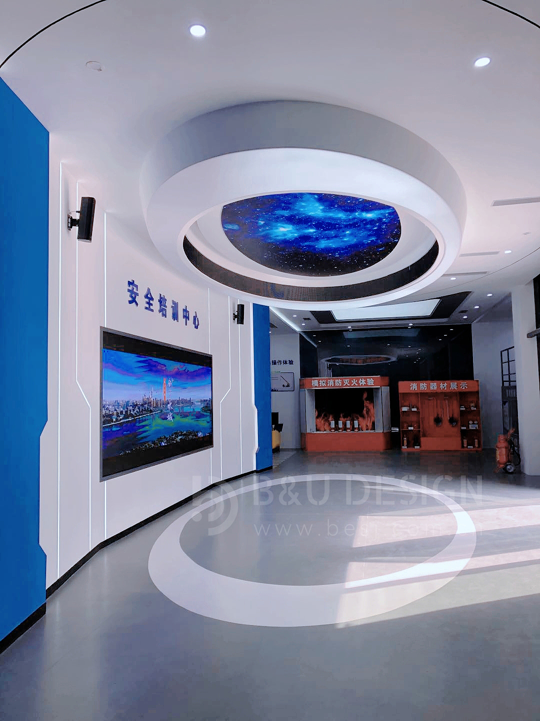 广州南沙庆盛安全体验馆/展厅（图ZMjkwNDQ3ODk2） - 展陈设计 - 站酷设计师贝尔展示设计原创素材 - 站酷ZCOOL