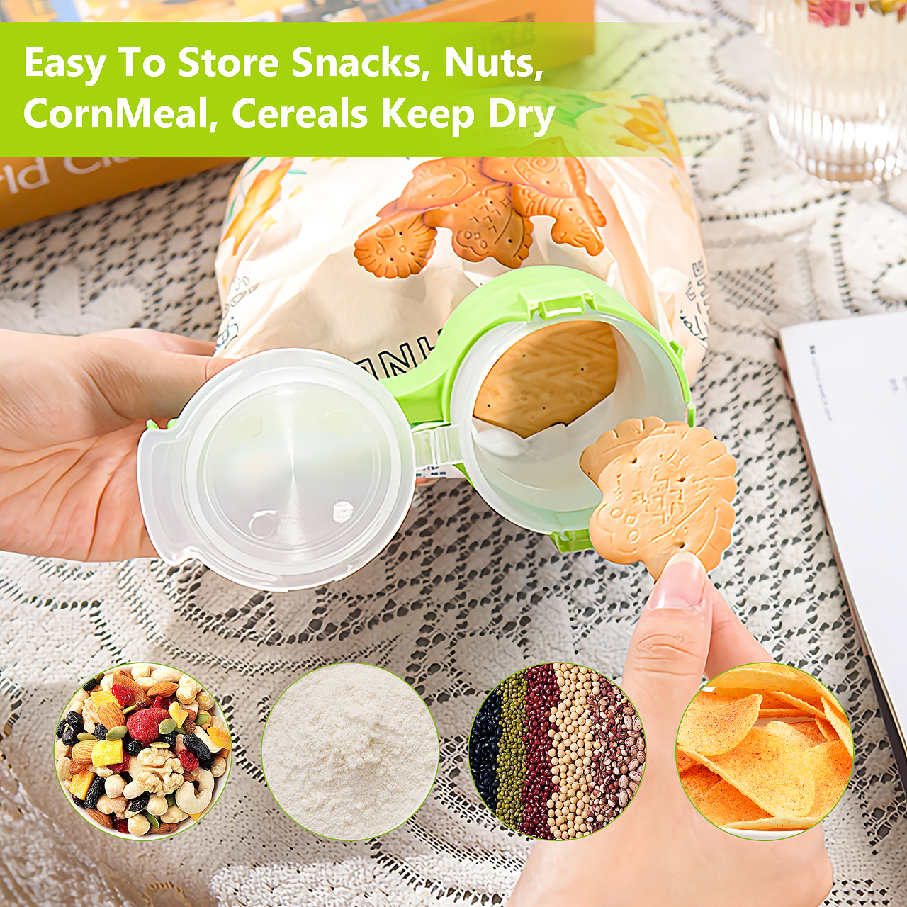 亚马逊-食物保鲜密封夹