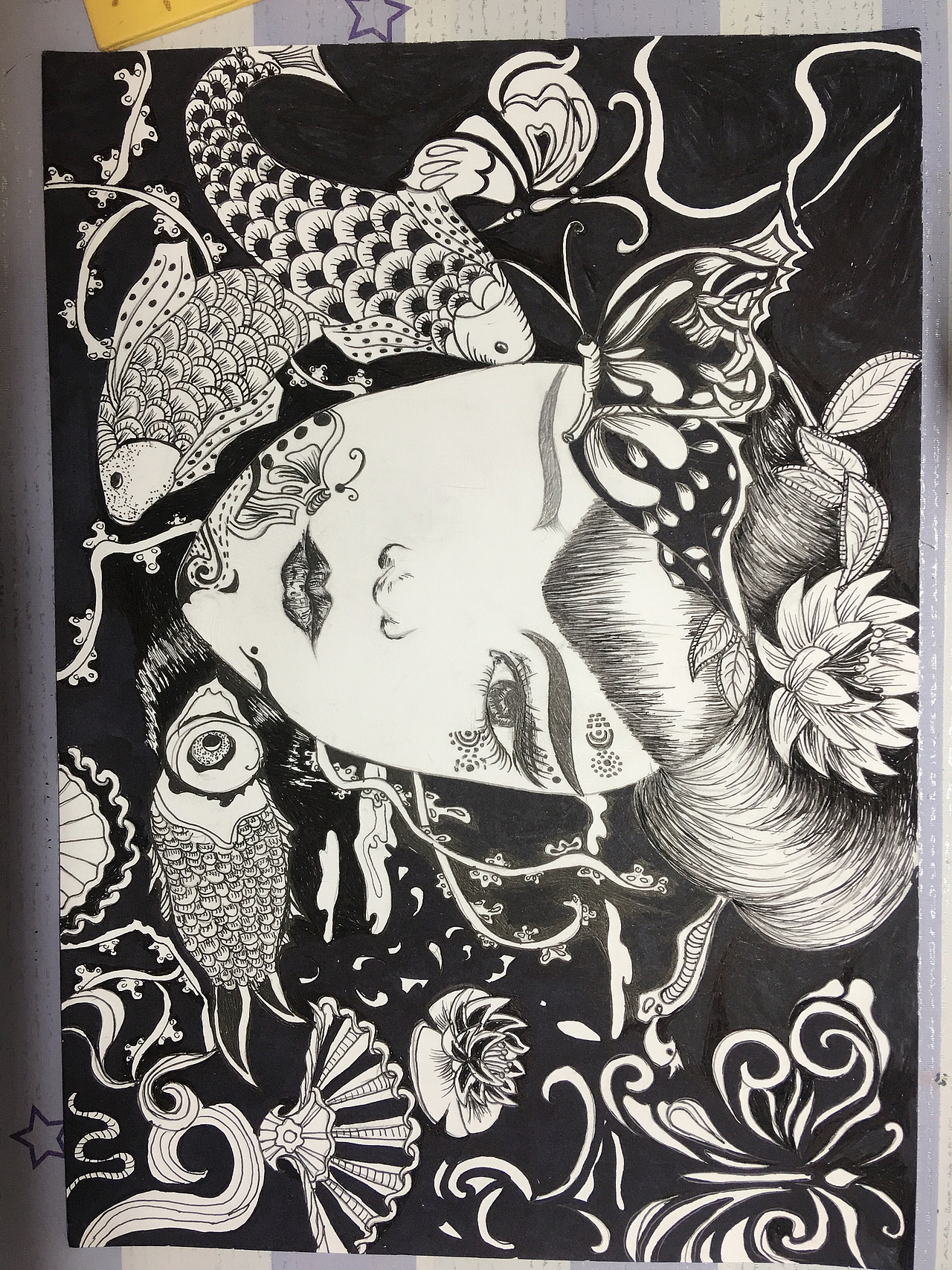 用心和她交流，她能看出你的故事（图ZOTI1MDM0MjA=） - 艺术插画 - 站酷设计师你叫我起床原创素材 - 站酷ZCOOL