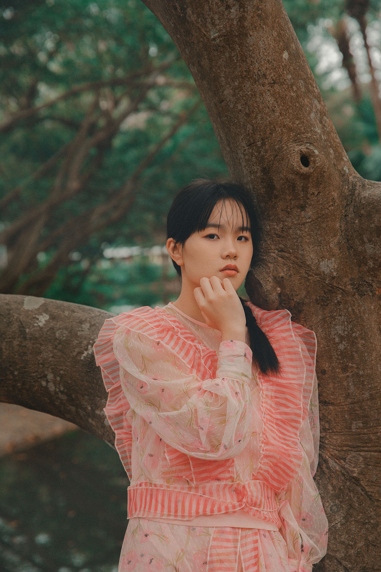 环境人像 花海复古写真日系胶片模拟作品