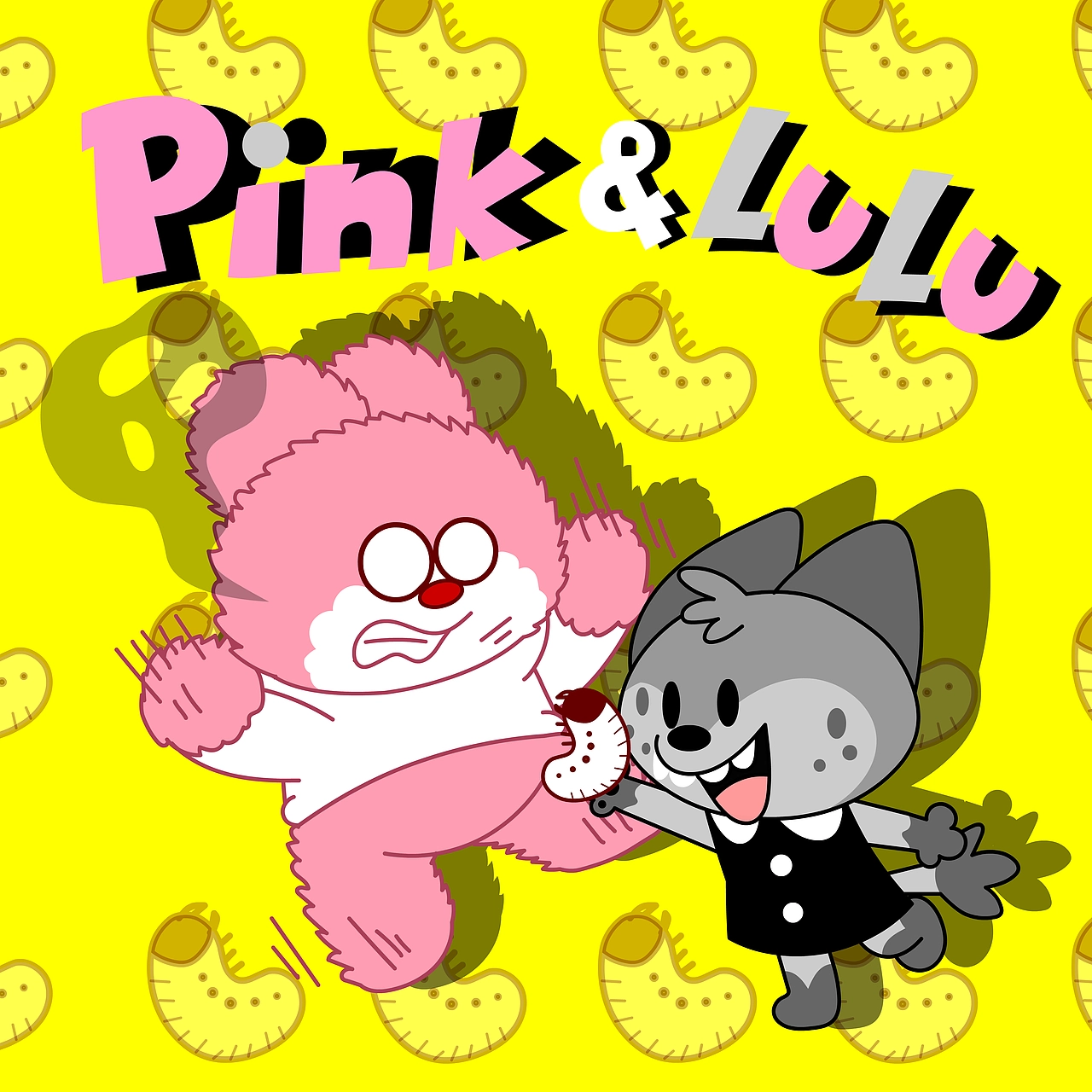 IP形象pink&lulu 概念设定