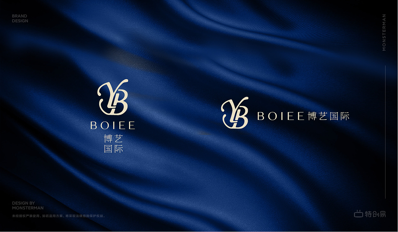 LOGO设计·博艺国际（图ZMjU0NDM0NTk2） - Logo - 站酷设计师MONSTMAN原创素材 - 站酷ZCOOL