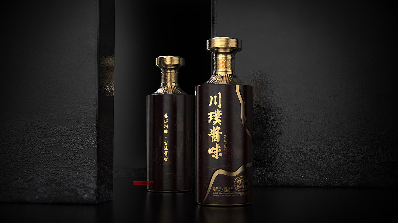 贵州酱酒新产品包装设计：川璞酱味-黑马大创意设计（图ZMjY5NzcyOTQ0） - 包装 - 站酷设计师OKK设计原创素材 - 站酷ZCOOL